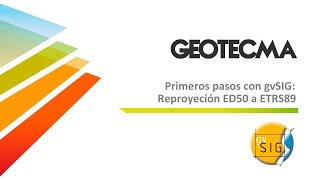 Conversión de ED50 a ETRS89 en gvSIG [upl. by Coady]