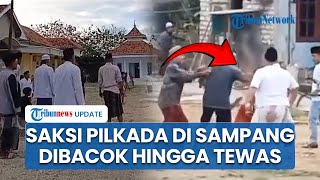 Detikdetik Pembacokan Saksi Pilkada di Sampang Bermula saat Rombongan Cabup Diadang Warga [upl. by Akinahs186]