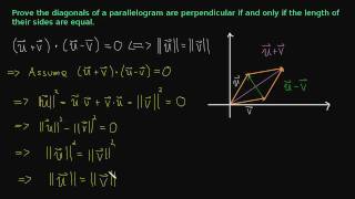 13 Proof about the Diagonals of a Parellelogram [upl. by Eikcaj]