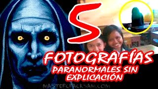 5 FOTOGRAFÍAS PARANORMALES SIN EXPLICACIÓN [upl. by Karas]