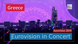 Greece Eurovision 2019 Live Katerine Duska  Better Love  Eurovision in Concert [upl. by Hgielrahc740]