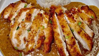 How to make Chicken Katsu Curry  Easy Kastu Curry Recipe  Homemade quick and easy Chicken Katsu [upl. by Slade119]