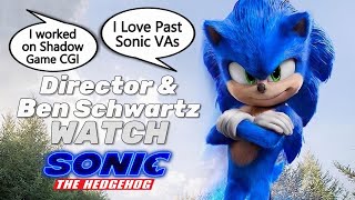 Sonic Movie Director amp Ben Schwartz WATCH Sonic The Hedgehog 2020 Commentary Highlights [upl. by Aramoix]