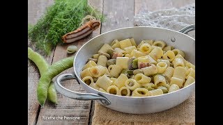 Pasta con le fave  Ricetta calabrese  Ricette che Passione [upl. by Nnaaihtnyc]