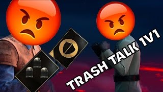 TRASH TALK 1v1s 1 vs aWalsh  Star Wars Battlefront [upl. by Nylarad]