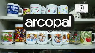 Arcopal Coffee Mugs 🇨🇵 arcopal arcoroc luminarc milkglassmug arcfrance [upl. by Yale]