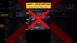 OMG 😲 FREE FIRE MOST RARE ITEMS REMOVED BY GARENA😱shorts shortvideo youtubeshorts freefire [upl. by Bedell]