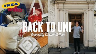 UNI VLOG Moving Into My Student House  HUGE University Homeware Haul  Jack Edwards [upl. by Atalya]