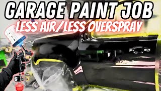 LESS AIR LESS OVERSPRAY when painting your car [upl. by Iadrahc]