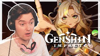 New Genshin Player Reacts To EVERY Character Trailer [upl. by Nosyt]