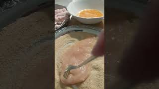 schnitzel shortvideo youtubeshorts schnitzel food foodie [upl. by Tai]