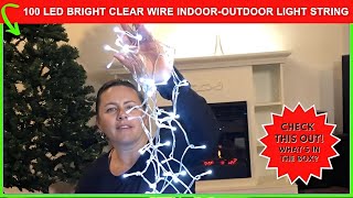 Light Up Your Holidays JMEXSUSS 33ft LED String Lights Review [upl. by Eentruoc]