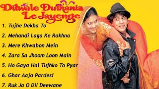 Dilwale Dulhania Le Jayenge Movie All Songs  Kajol Shahrukh Khan [upl. by Barthelemy893]