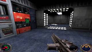 Star Wars  Jedi Knight II Jedi Outcast Walkthrough  Kejim Outpost 22 [upl. by Aspia]