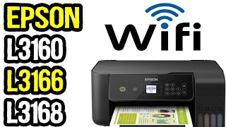 Epson L3160 L3166 L3168 WiFi Setup and Network Setting [upl. by Steinberg]