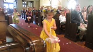 02 Flower girl procession [upl. by Brandie]