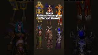 Nr 20  Top 20 Transmog Set in WoW  20 Years of World of Warcraft [upl. by Aseeram979]