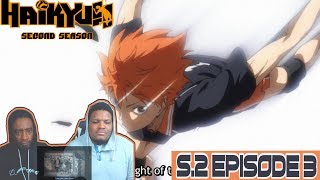 THE LITTLE GIANT RETURNS  Haikyuu Season 2 Episode 3  Reaction [upl. by Etam]