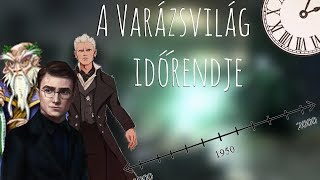 A Varázsvilág időrendje  Harry Potter Világa [upl. by Lezley]