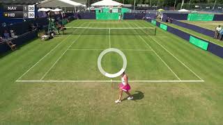 Emma Navarro vs Nao Hibino  W100 Ilkley UK 2023 Quarterfinals WTA エマ・ナバロvs日比野奈緒。 W100 イルクリー 準々決勝 [upl. by Nnylhsa]