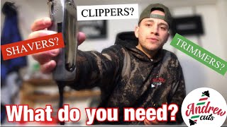 BARBERING 101 EP 1💈 CLIPPERS TRIMMERS AND SHAVERS [upl. by Gala930]