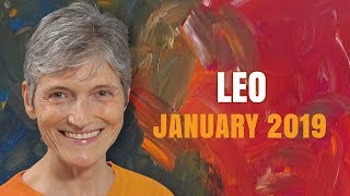 Leo January 2019 Astrology Horoscope  Eclipses are Lighting your Way [upl. by Namlas]