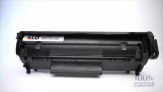 LD ink cartridge remanufactured for the HP Q2612A or the 12A [upl. by Ayala]