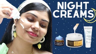 5 Best Night Creams  Moisturisers for Glowing Skin ✨For all skin types [upl. by Arevle844]