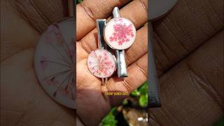 Real flower products Petal amp Pearl ytshorts hairaccessories resinart resinjewellery [upl. by Tyoh317]