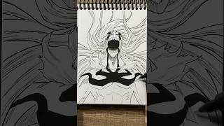 Drawing Ichigo Vasto lorde  Bleach shorts [upl. by Naloc]