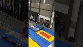 Nationals 2022 Im trying get back to this guy 👀 flip gymnast trampoline shorts [upl. by Greenleaf]