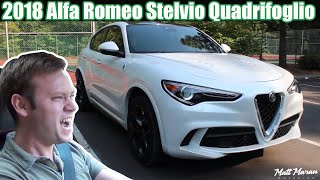 Review 2018 Alfa Romeo Stelvio Quadrifoglio [upl. by Anirbys]