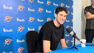 Mike Muscala  20232024 Full Exit Interview  OKC Thunder [upl. by Lili52]