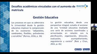 Incremento de matrícula en la Universidad Estatal a Distancia UNEDCosta Rica durante 20202022 [upl. by Dang]