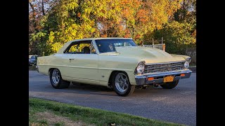 1967 Chevy II Nova ProStreet For Sale565 Dart Block Running on E85 with 885HP [upl. by Nielson]