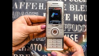 Sony Ericsson S500i Bosco Sport Russia Edition Incoming call Phone review [upl. by Ahsiad]