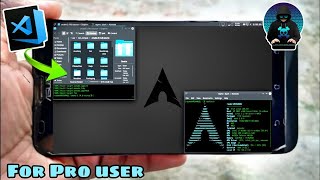 Arch Linux GUI in Termux  تثبيت ارش لينكس على التيرمكس بدون روت [upl. by Armallas]