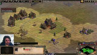 Realizando Apertura Hombres de Armas pop 19  ELO 1750  Birmanos vs Mayas  Age of Empires II [upl. by Nnaillij]