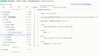 Quick Dockerfile container build for BWAMem in nextflow DSL 2  Bioinformatics on Code Ocean [upl. by Sida]