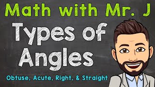 Types of Angles  Obtuse Acute Right amp Straight Angles [upl. by Rose]