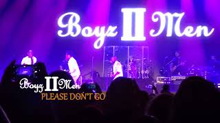 Boyz II Men  Please Dont Go  Cologne  Palladium  April 14 2024 [upl. by Nesnah]