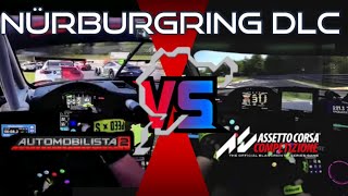 Nürburgring  AMS2 VS ACC  Comparison [upl. by Elleda760]