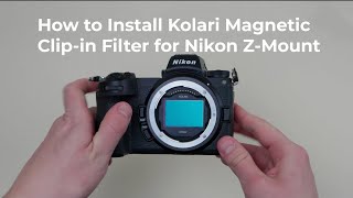 Kolari ZMount Mag Mount Plate Installation for Nikon [upl. by Elison604]