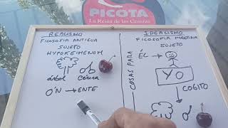 13A 1D Realismo vs Idealismo explicado con cerezas [upl. by Orran]