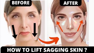 ANTIAGING FACE EXERCISES FOR SAGGING SKIN amp JOWLS  SAGGY CHEEKS MOUTH LINES [upl. by Stirling706]