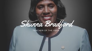 Teacher of the Year Shunna Bradford 2019 [upl. by Eul548]