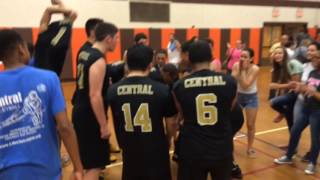 Central boys volleyball defeats Agawam in WMass semifinal [upl. by Vivian]