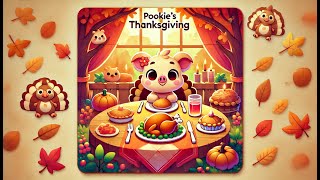 Pookies Thanksgiving by Sandra Boynton  Read along for kids [upl. by Dremann]