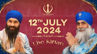 Live Kirtan from MGC  12Jul24n  Neeldhari Samparda  Bhai Nirmal Singh Khalsa [upl. by Sievert]