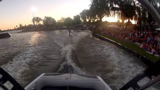 Mulwala Water Ski Show Our View [upl. by Nollahs]